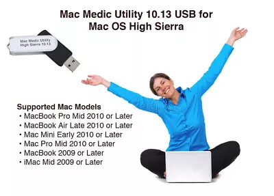 Fix Your Mac With Mac Medic Utility For High Sierra MMU-3101 • $19.97