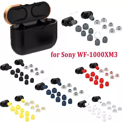 Multi Colors&Sizes Soft Earphones Ear Tips Bud For Sony WF-1000XM3/ WF-1000XM4 • $7.99