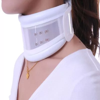 Portable Cervical Brace Neck Collar Cervical Support Traction Pain Relief Device • £6.99