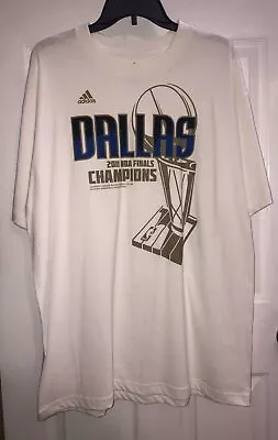 Dallas Maverick's 2011 NBA Finals Champions Adidas XL - Authentic • $20