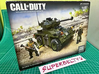 Call Of Duty MEGA BLOKS APC Invasion Collector Series DCL09 NIB NEW SEALED 2015  • $69.98