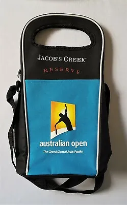 Jacobs Creek Australian Open Shoulder Bag Twin Wine Bottle Cooler - New Unused • $19.99