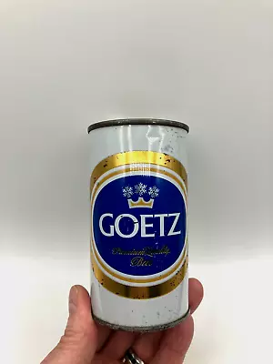 Nice 12oz GOETZ Premium Flat Top Beer Can Pearl Brewing St. Joseph Missouri • $9.99