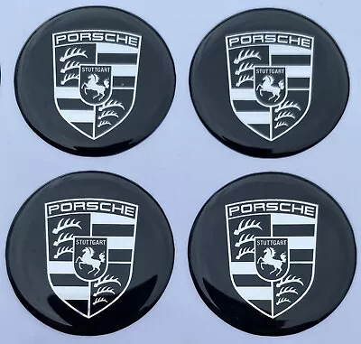 PORSCHE 911 912 924 944 928 SPEEDSTER Wheel Hubcap Steering Wheel Emblems Decals • $19.99