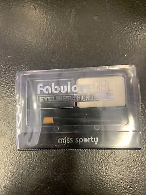 Miss Sporty Fabulous Gel Eyeliner + Highlighter Black & White Solid Gel Palette • £3.10