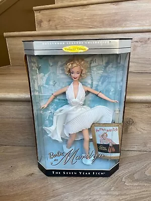 NIB Barbie As Marilyn Monroe In The Seven Year Itch Doll Hollywood 1997 - 17155 • $69.99