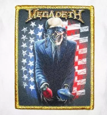 Megadeth American Grenades Patch Heavy Metal • $7.15