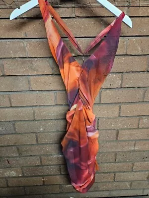 OH POLLY BNWT MULTI COLOURED BODYCON DRESS Size S CG S15 • £15