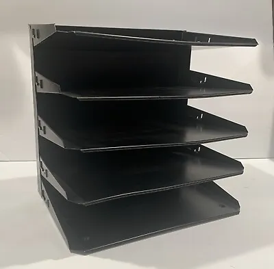 Vintage Industrial Metal File 5 Tray Five Tray ￼ • $34.95