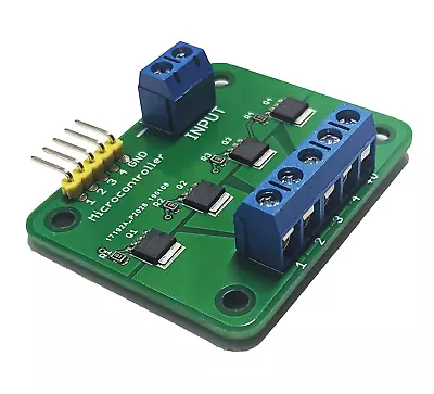 Quad/Tri MOSFET Breakout 30V 15A Low Resistance High Power PWM Support Qualit • $23.47