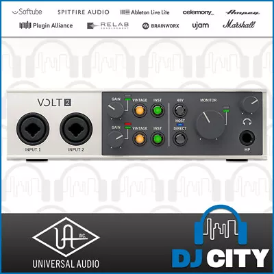 Universal Audio Volt 2 (2 In/ 2 Out) USB 2 Audio Interface • $299