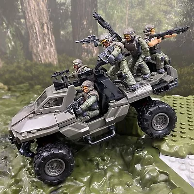 MEGA Construx Halo Infinite UNSC Razorback & 6 Marines Lot — Platoon Transport • $84.29