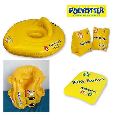 Zoggs Polyotter 123  Swimming Aid Seat Jacket Arm Bands Kickboard Float • £11.99