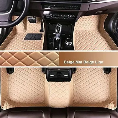 Mat For Dodge Custom Waterproof PU Leather Car Floor Mats Cargo Liner Carpet • $16.71