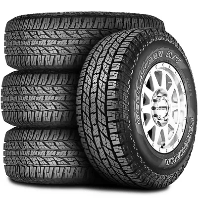 4 Yokohama Geolandar A/T G015 LT 225/75R16 Load E 10 Ply (DC) AT All Terrain • $757.99