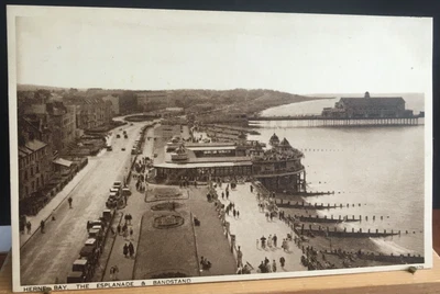 £0.99 • Buy Vintage Postcard Herne Bay Esplanade And Bandstand