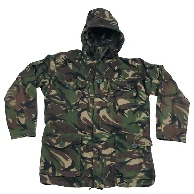 £29.99 • Buy Genuine British Army DPM NATO Camouflage Windproof Hooded Smock Jacket Used