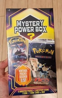 $159.99 • Buy Pokemon Mystery Power Box (Vintage Booster Pack Seeded 1:5) BRAND NEW SEALED