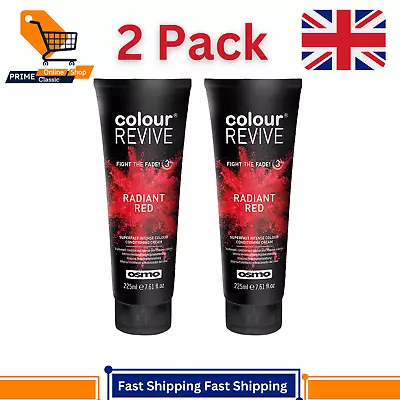 Osmo Colour Revive 225ml Hair Colour Refresher Conditioner RADIANT RED • £15.99