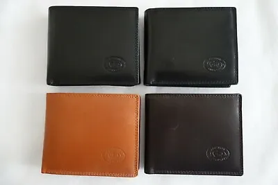 High Quality Luxury Men’s Soft Leather Wallet With Photo And Coin Pocket RFID • £15.99