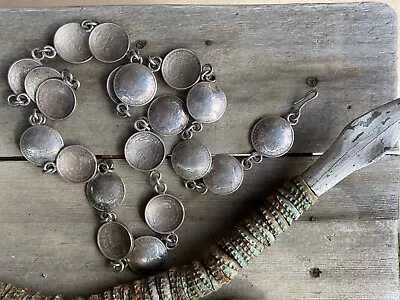 Vintage Morgan Silver Dollar  Hand Made Concho Belt • $1850