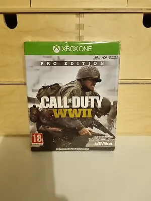 Call Of Duty World War 2 Pro Edition Steelbook For Xbox One And Series X • £17.99