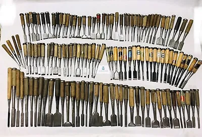£819.30 • Buy Japanese Chisel Nomi Carpenter Tool Set Of 127 Hand Tool Wood Working #570