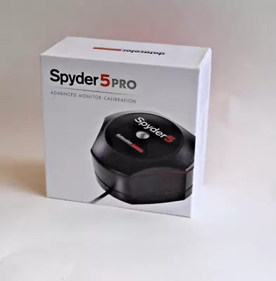 Spyder 5 Pro Advanced Monitor Calibration Black Open Box • $199