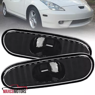 Black Side Marker Lights Fits 2000-2005 Toyota Celica MR2 Spyder Signal Lamps • $13.49