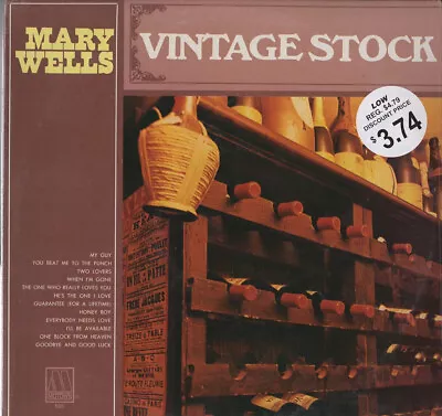 Mary Wells Sings The Best Vintage Stock USA MONO Still Sealed Album • $199.99