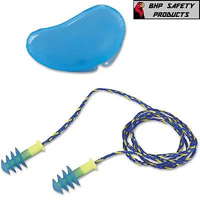 Howard Leight Fus30-hp Fusion Reusable Ear Plugs Corded In Hearpack (1 Pair) • $6.75