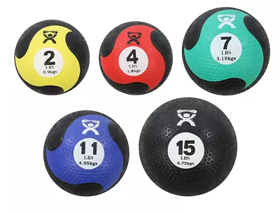 69730 Rubber Medicine Ball Set 2 4 7 11 And 15 Lbs 5Pcs • $284.99