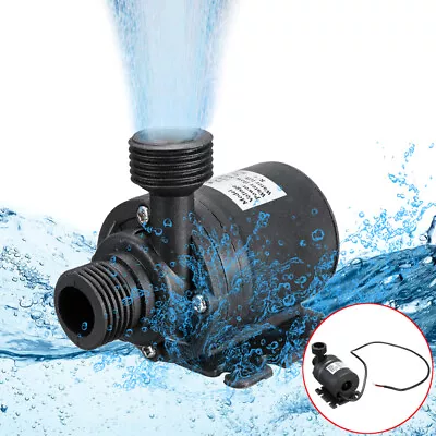 800L/H Water Pump DC12V Lift 5M Brushless Motor Fountain Water Pool Pump G2T1 • $12.99