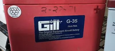 Gill G-35 Battery Dated 2-27-2021 • $65