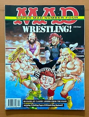 Mad Wrestling - Super Mad #4 Iconic Cover. FN/VF Condition. • £29.50
