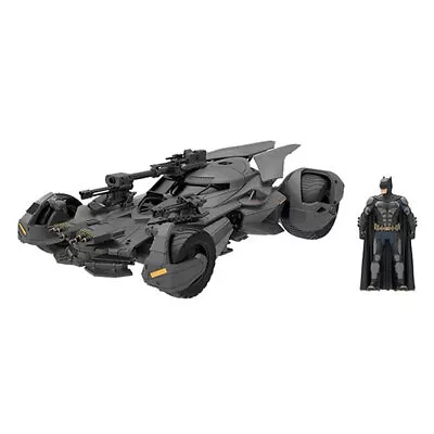 Justice League (2017) - Batmobile With Batman Figure 1:24 Scale Die-Cast Vehicle • $53.85