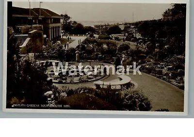 A2046. Pavilion Gardens Bournemouth. Unposted. J Salmon. RPPC. • £1.95