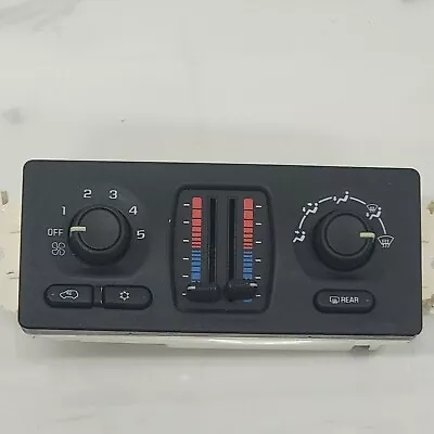 03-09 Silverado SIERRA TRAILBLAZER Dash Heater AC Climate Control Manual W/REAR • $88.34