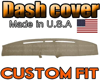Fits 1980-1986 FORD F150 F250 F350 DASH COVER MAT DASHBOARD PAD USA MADE / BEIGE • $37.90