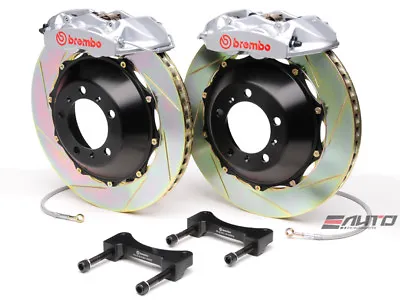 Brembo Rear GT Brake P Caliper Silver 345x28 Slot Disc R32 R33 R34 Skyline GTR • $4095