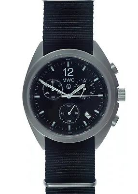 MWC NATO Pattern Hybrid Military Pilots Chronograph - Might Need A New Battery • $149