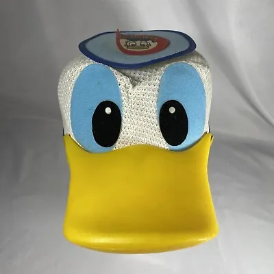 Vintage Disney Donald Duck Squeaky Beak Mesh Baseball Hat Cap 70s 80s • $19.97