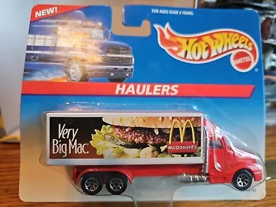  Hot Wheels Haulers Mcdonalds Mattel 1996 New • $5