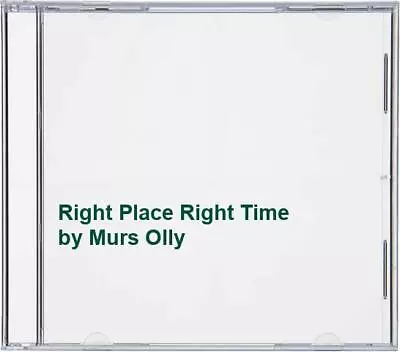 Murs Olly - Right Place Right Time - Murs Olly CD CAVG The Cheap Fast Free Post • £6.68