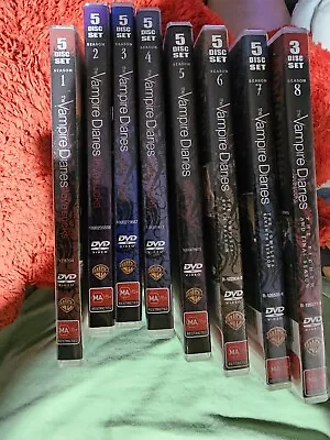 The Vampire Diaries Complete Seasons 1-8 Set Dvds - Region 4 - Free Postage  • $60