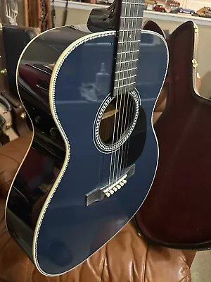 Martin 000ECHF Bellezza Navy Blue Custom Shop Eric Clapton! • $19950