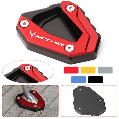 Motorcycle Kickstand Pad For YAMAHA MT10 MT-10 SP Support Foot Side Stand Plate • $21.48