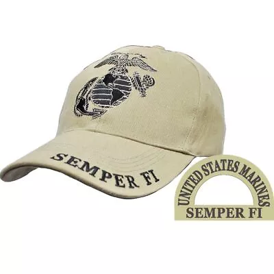 U.S. Marines Mustang Eagle Globe & Anchor Hat Cap • $16.20