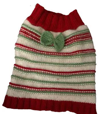 $9.50 • Buy Dog Christmas Sweater By Jabara Size Small 15–20 Pounds
