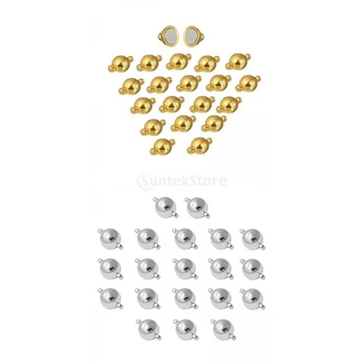 £14.08 • Buy 5mm Balls Magnets Braclet Clips Cierres Para